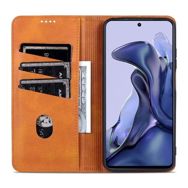 Xiaomi 11T Pro - Professionellt Smidigt Plånboksfodral