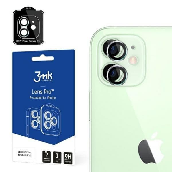 3MK iPhone 11/12/12 mini    Kameralinskydd