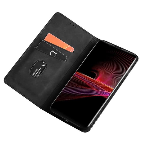 Til Sony Xperia 1 IV Cover Pung - Sort