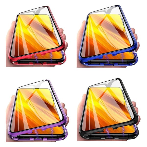 Samsung Galaxy S22 - Kraftfullt Dubbelt Magnetiskt Skal