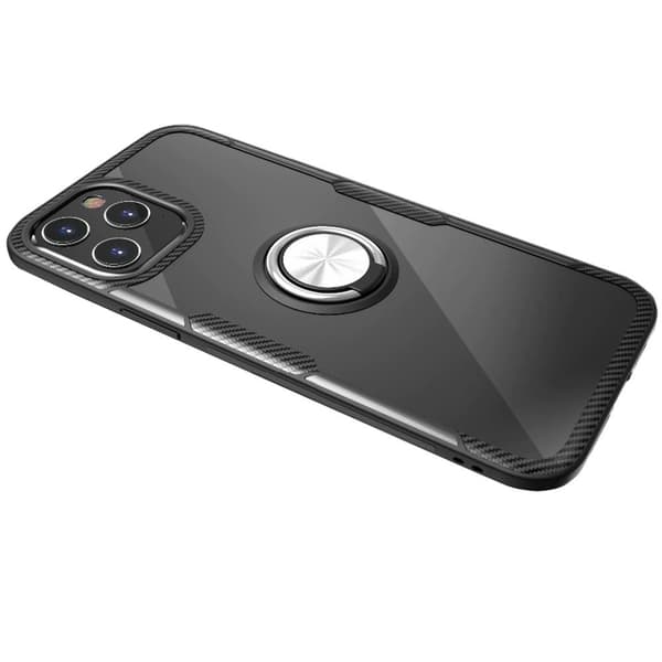 iPhone 12 Pro - Stilrent Skyddande Skal med Ringhållare