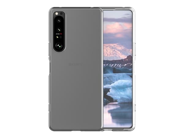 dbramante1928 Greenland - Baksidesskydd för mobiltelefon - 100 % återvunnen plast - klar - för Sony XPERIA 1 IV