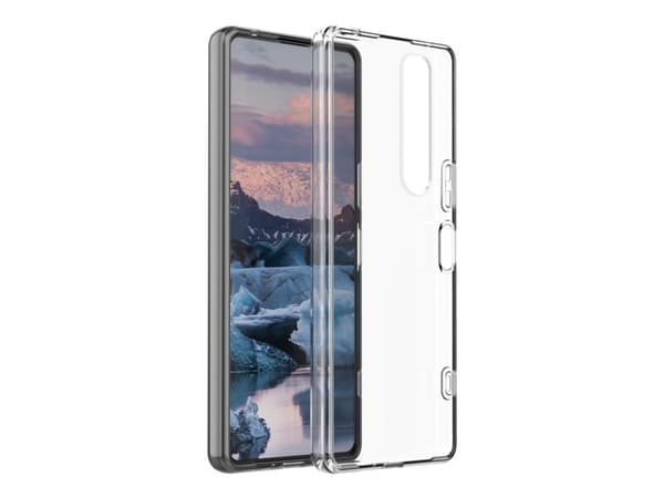 dbramante1928 Greenland - Baksidesskydd för mobiltelefon - 100 % återvunnen plast - klar - för Sony XPERIA 1 IV
