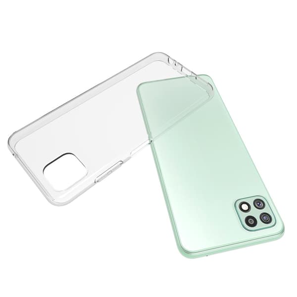 Samsung Galaxy A22 5G - Stötdämpande Stilsäkert Silikonskal
