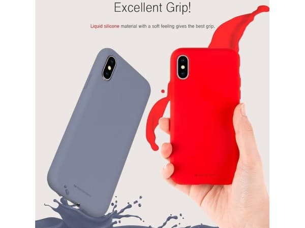Mercury Mercury Silicone Samsung A33 5G A336 lawendowy/lavender gray