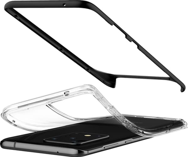 Spigen Neo Hybrid CC, Suojus, Samsung, Galaxy S20 Ultra, 17,5 cm (6.9"), Musta, Läpinäkyvä
