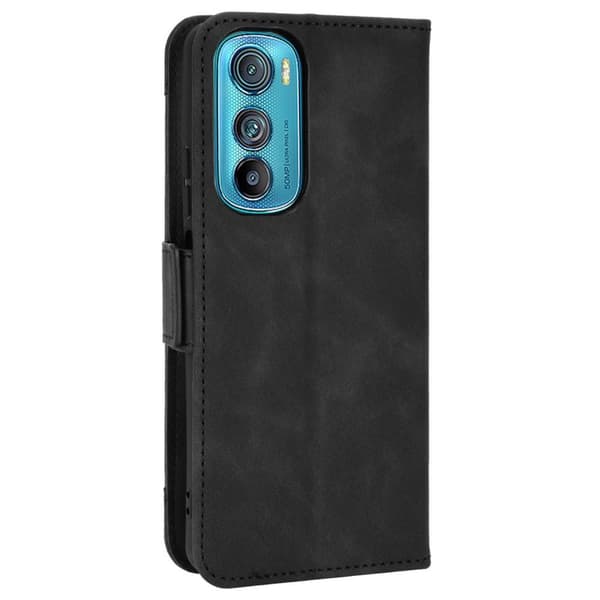 Wallet Stand Telefontaske til Motorola Edge 30 5G - Sort