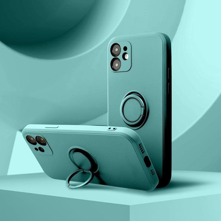 Forcell Galaxy A33 5G Skal Silikon Ring - Grön