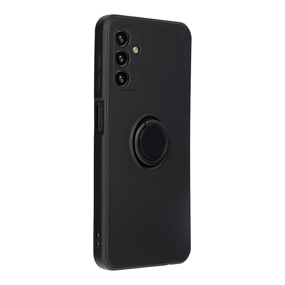 Forcell Galaxy A22 5G Skal Silikon Ring - Svart