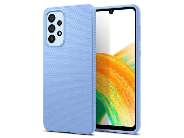 Spigen Liquid Air, Omslag, Samsung, Galaxy A33 5G, 16,3 cm (6.4"), Blå