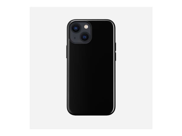 Nomad - Bakdeksel til mobiltelefon - MagSafe-kompatibilitet - polykarbonat, polyetylentereftalat (PET), termoplastisk elastomer (TPE) - svart - for A