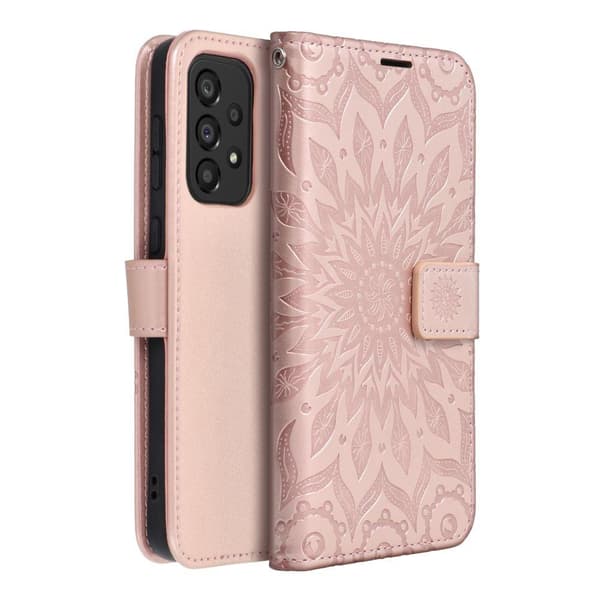 Forcell Galaxy A33 5G Fodral Mezzo - Mandala Rosa guld