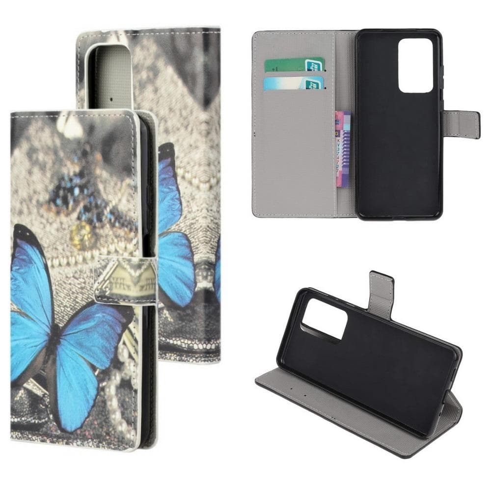 Plånboksfodral Samsung Galaxy A33 - Blå Fjäril