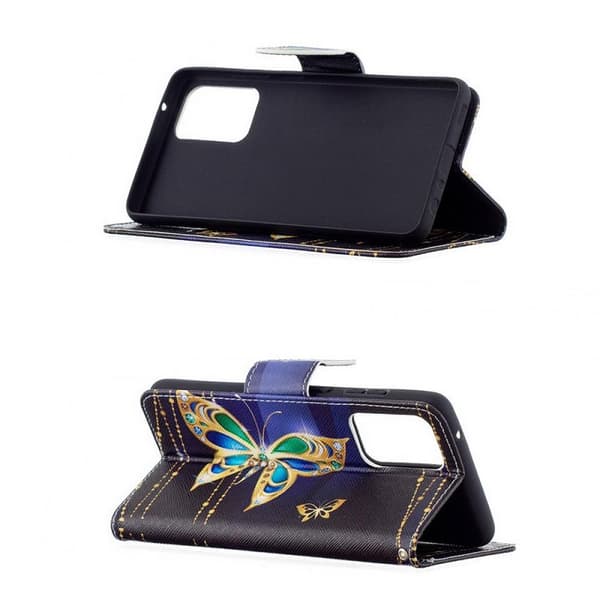 Plånboksfodral Samsung Galaxy A33 – Guldfjäril