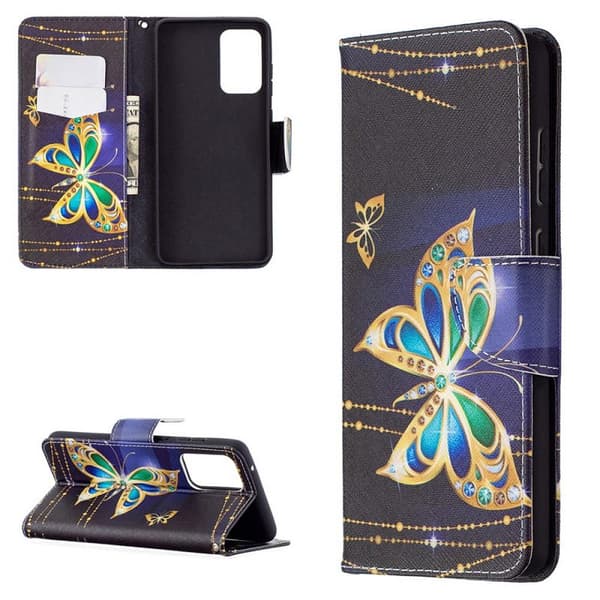 Plånboksfodral Samsung Galaxy A33 – Guldfjäril