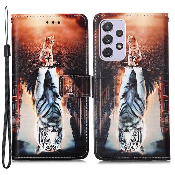 Lompakkokotelo Samsung Galaxy A33 - Heijastus