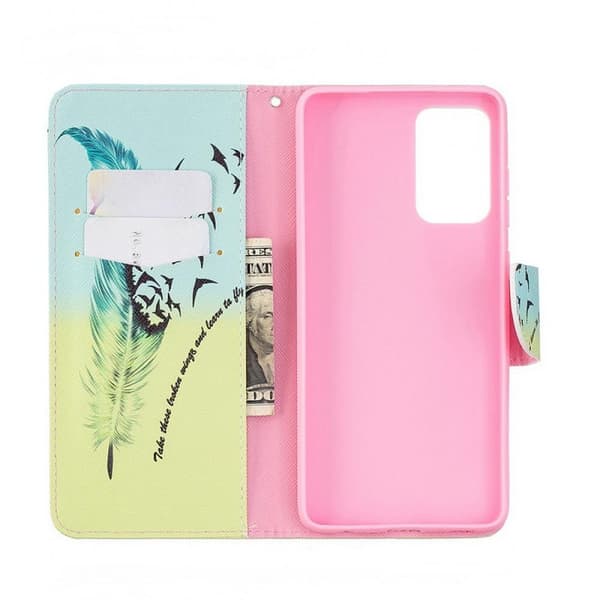 Lompakkokotelo Samsung Galaxy A33 - Take These Broken Wings