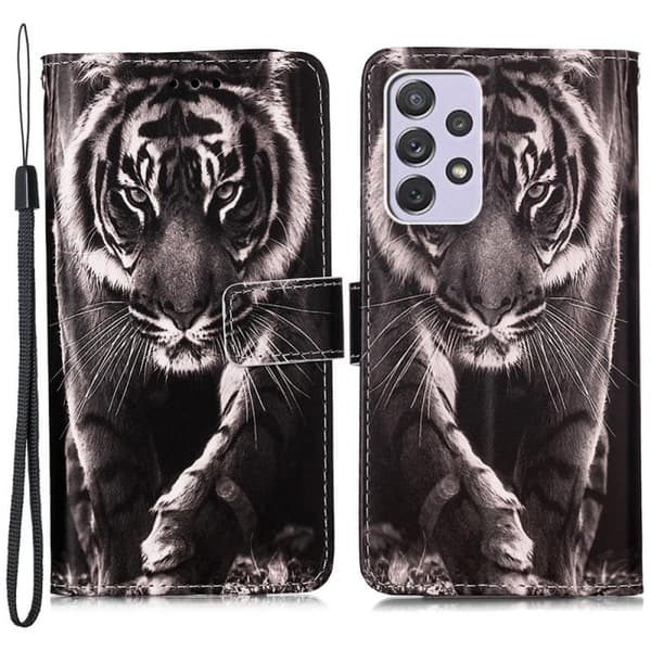 Plånboksfodral Samsung Galaxy A53 – Tiger