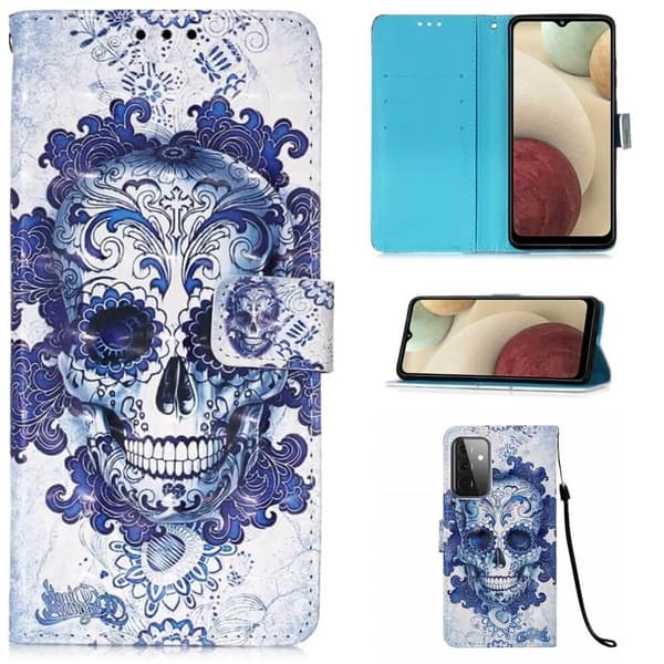 Plånboksfodral Samsung Galaxy A53 – Döskalle