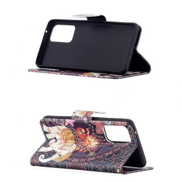 Lompakkokotelo Samsung Galaxy A53 - Intialainen / Elefantti