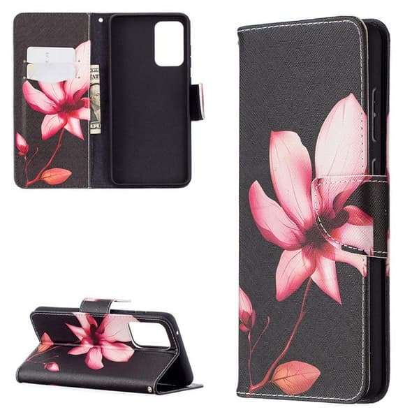 Plånboksfodral Samsung Galaxy A53 – Rosa Blomma
