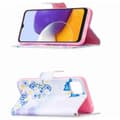 Pikkukuva 4 / 4: Lompakkokotelo Samsung Galaxy A03 - Perhosia Ja Kukkia