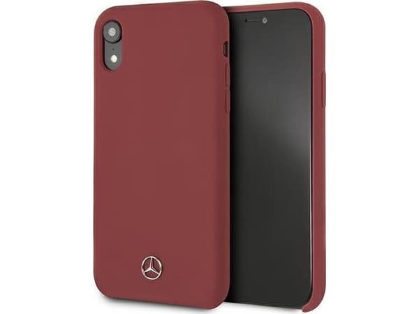 Dėklas Mercedes MEHCI61SILRE iPhone Xr raudonas/raudonas kovakotelo Silikoni Line