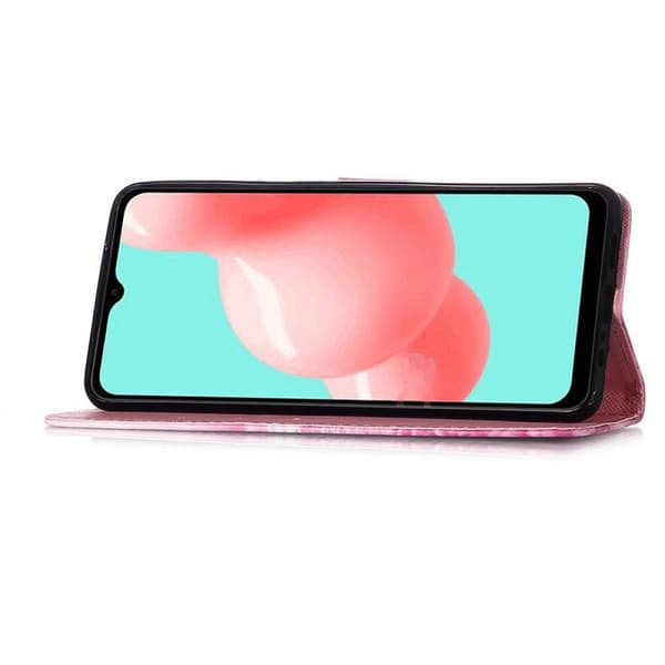 Plånboksfodral Samsung Galaxy A13 – Rosa Blomma