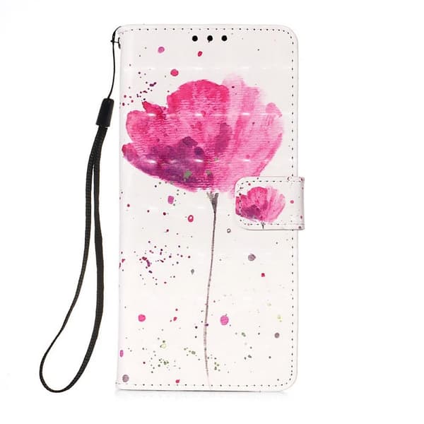 Plånboksfodral Samsung Galaxy A13 – Rosa Blomma