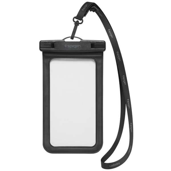 Spigen 2-Pack Universala Vattentät Mobilväskor A601 - Svart