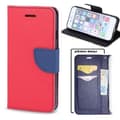Pikkukuva 1 / 3: Samsung Galaxy A22 5G - Smart Fancy Mobilplånbok - Röd/Marinblå