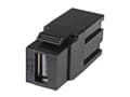 Miniatyrbild 2 av 3: Techly IWP-ADAP-USB3, Sort, USB 3.0 A, USB 3.0 A, 15 g