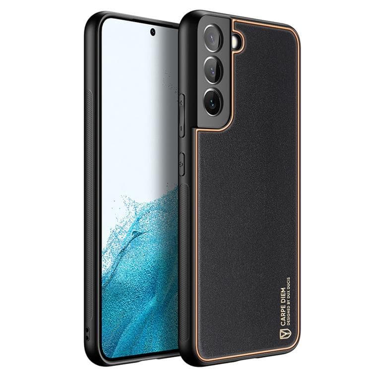 DUX DUCIS Galaxy S22 Plus Skal Yolo Elegant Läder - Svart