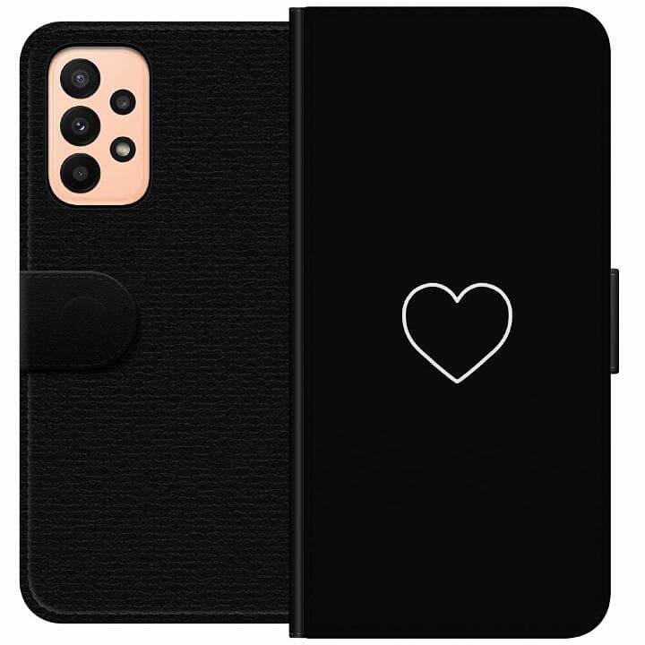 Samsung Galaxy A23 Plånboksfodral Hjärta