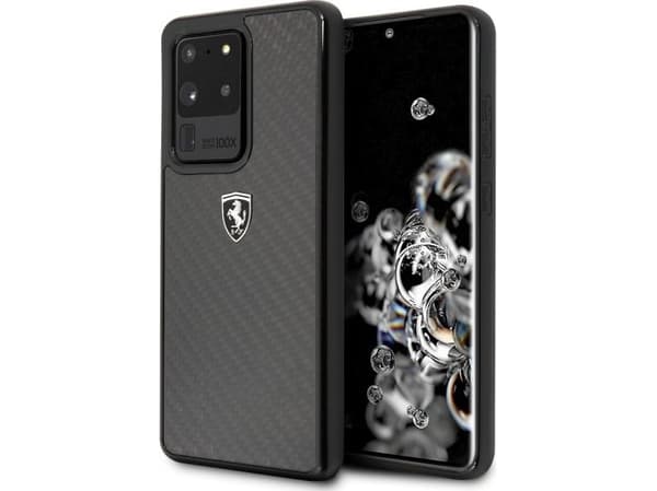 Ferrari Hard Case FEHCAHCS69BK S20 Ultra G988 Black / Black Carbon Heritage