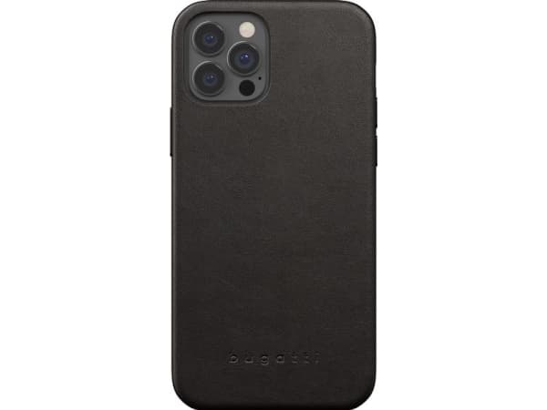 Bugatti cases Porto, Suojus, Apple, iPhone 12 Pro Max, 17 cm (6.7"), Musta