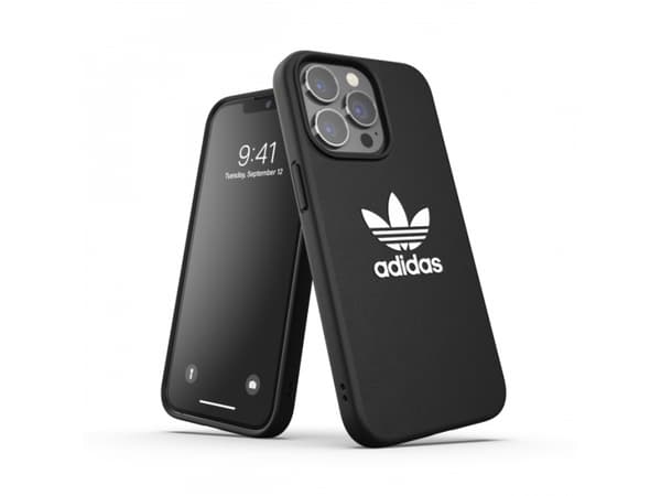 Adidas 47096, Etui, Apple, iPhone 13/13 Pro, 15,5 cm (6.1"), Sort, Hvit