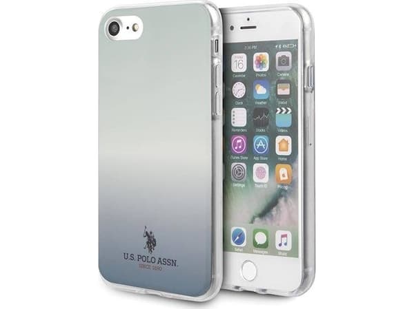 US Polo USHCI8TRDGLB iPhone 7/8/SE 2020/ SE 2022 blue Gradient Pattern Collection