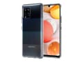 Miniatyrbilde 2 av 3: Spigen Liquid Crystal - Baksidedeksel for mobiltelefon - termoplast-polyuretan (TPU) - blank - for Samsung Galaxy A42 5G