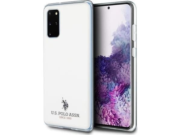 US Polo USHCS67TPUWH S20+ G985 white /white Shiny