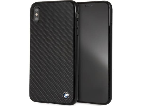 Hardcase til BMW BMHCI65MBC iPhone Xs Max svart/svart Siganture-Carbon