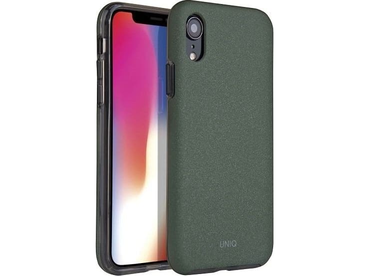 UNIQ Lithos iPhone Xr fodral oliv /olive
