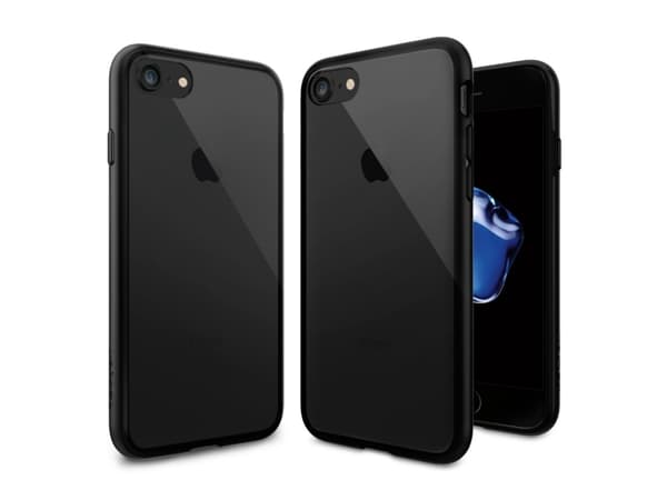 Spigen Ultra Hybrid 2, Etui, Apple, iPhone 7, 11,9 cm (4.7"), Sort, Gjennomsiktig