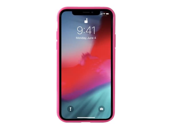 PURO Glam Leopard - Baksidedeksel for mobiltelefon - rosa leopard - for Apple iPhone X, XS