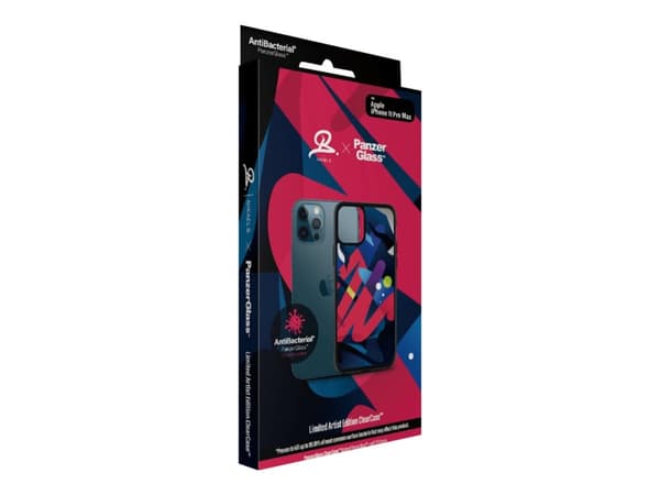 PanzerGlass ClearCase - Mikael B. Limited Artist Edition - baksidedeksel for mobiltelefon - polyethlen-tereftalat (PET), 100 % resirkulert termoplast