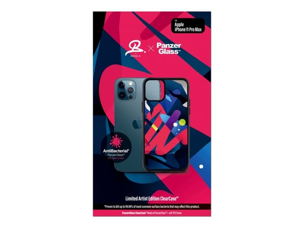 PanzerGlass ClearCase - Mikael B. Limited Artist Edition - baksidedeksel for mobiltelefon - polyethlen-tereftalat (PET), 100 % resirkulert termoplast