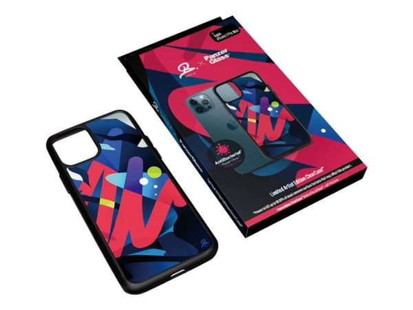 PanzerGlass ClearCase - Mikael B. Limited Artist Edition - baksidedeksel for mobiltelefon - polyethlen-tereftalat (PET), 100 % resirkulert termoplast