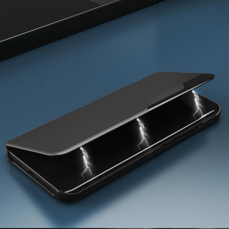 Galaxy A73 Fodral Eco Leather View - Svart