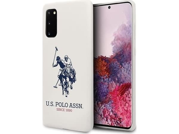 Veske US Polo Assn US Polo USHCS62SLHRWH S20 G980 Hvit/hvit silikonsamling