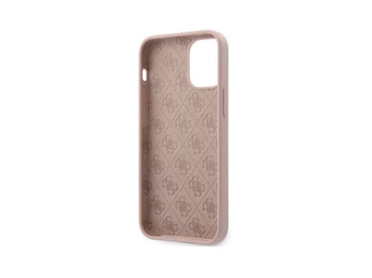 GUESS GUHCP12SLSTMLP, Etui, Apple, iPhone 12 Mini, 13,7 cm (5.4"), Rosa